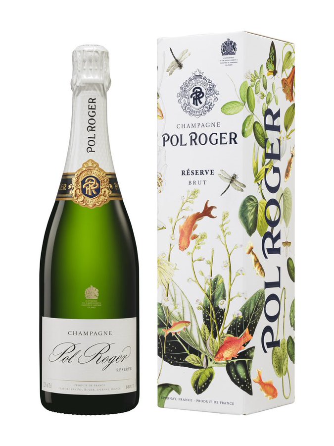 Etuis noel Champagne Pol Roger