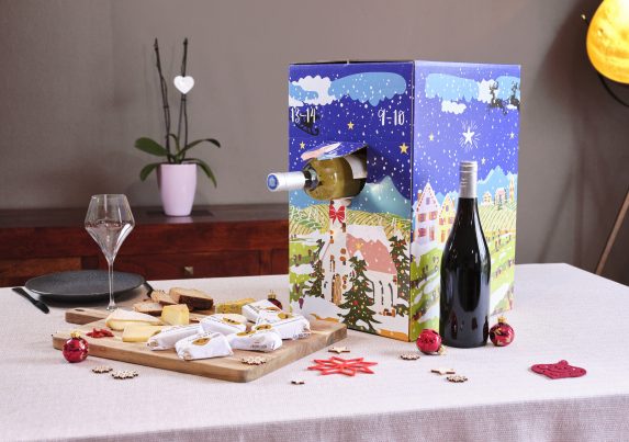 Calendriers de l'avent fromage et vin