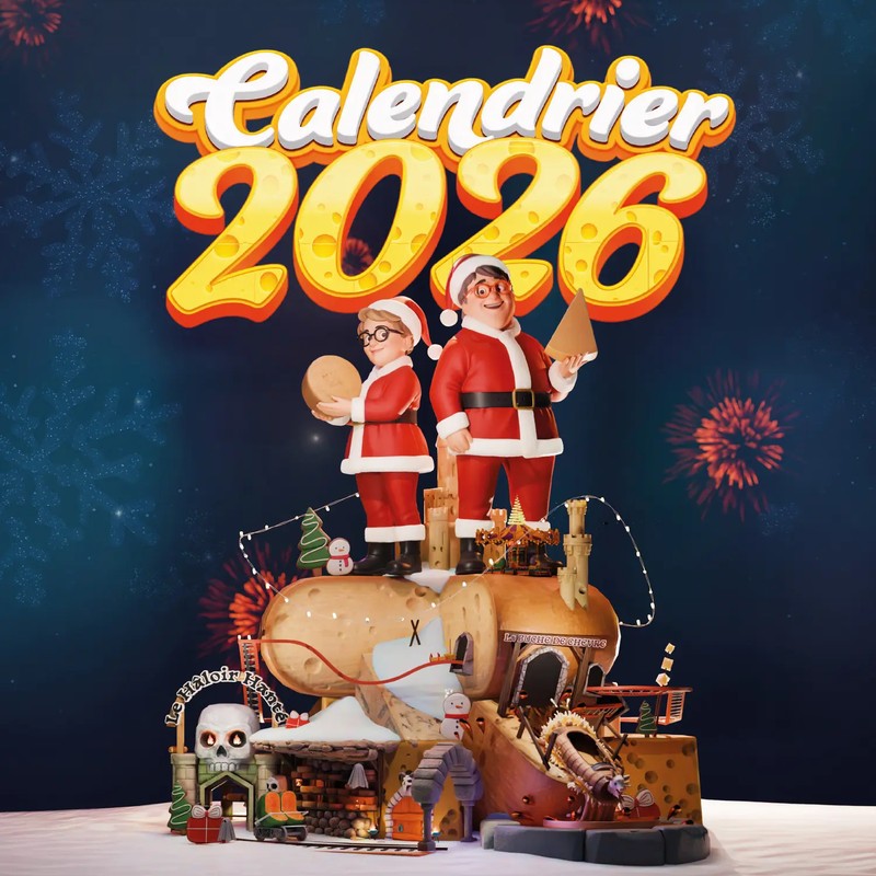 Calendrier avent fromage Maison Lorho