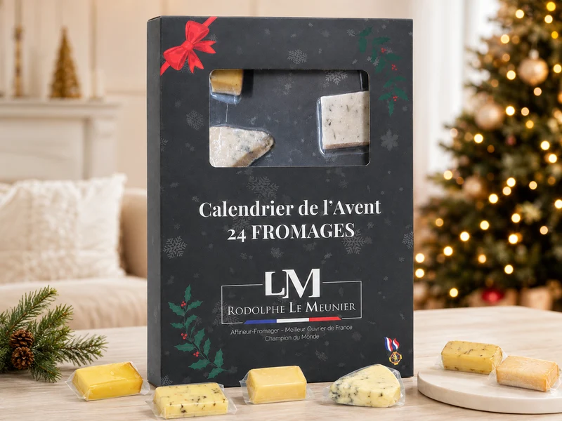 Calendrier avent fromage MOF Rodolphe Le Meunier