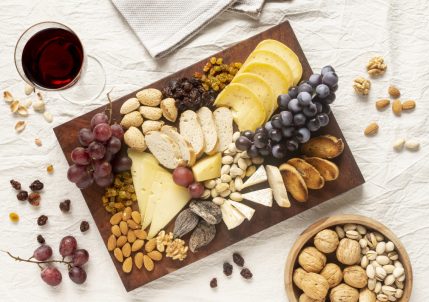 Accord fromage fruits secs