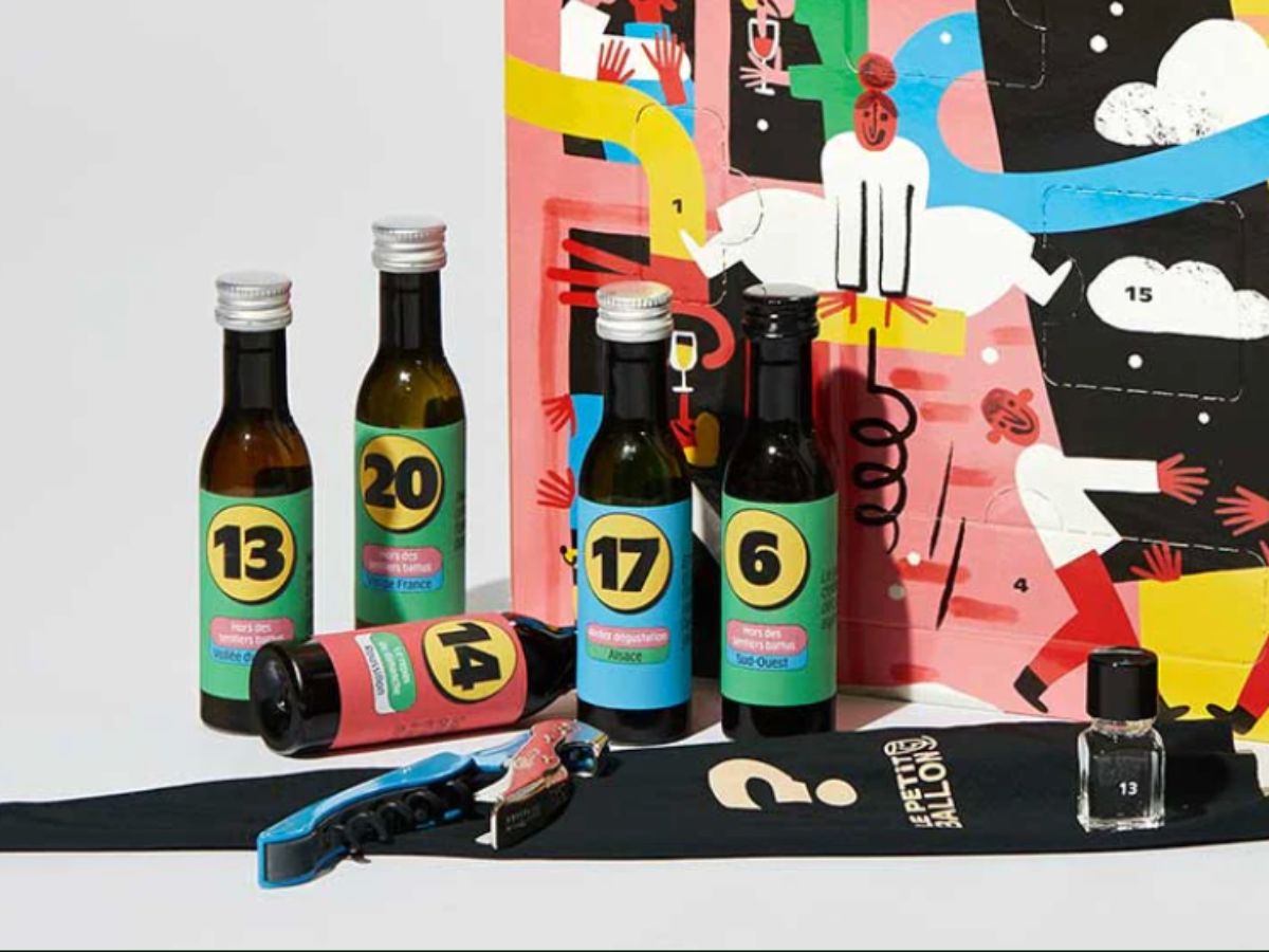 calendrier de l'avent vin Le Petit Ballon 2025