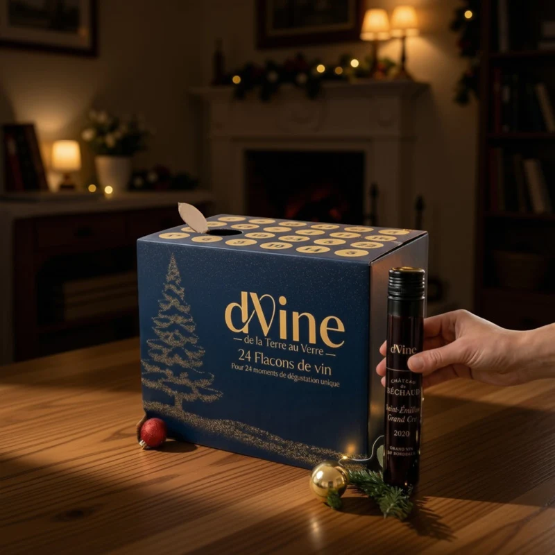 Calendrier avent vin dVine 24 vins de grandes appellations