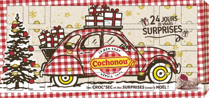 Calendrier avent Cochonou 2026