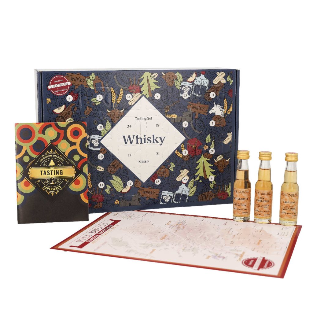 Calendrier avent whisky écossais